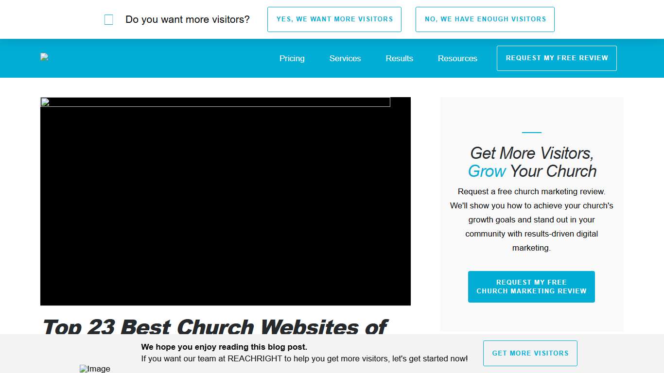 Top 23 Best Church Websites of 2026 - REACHRIGHT
