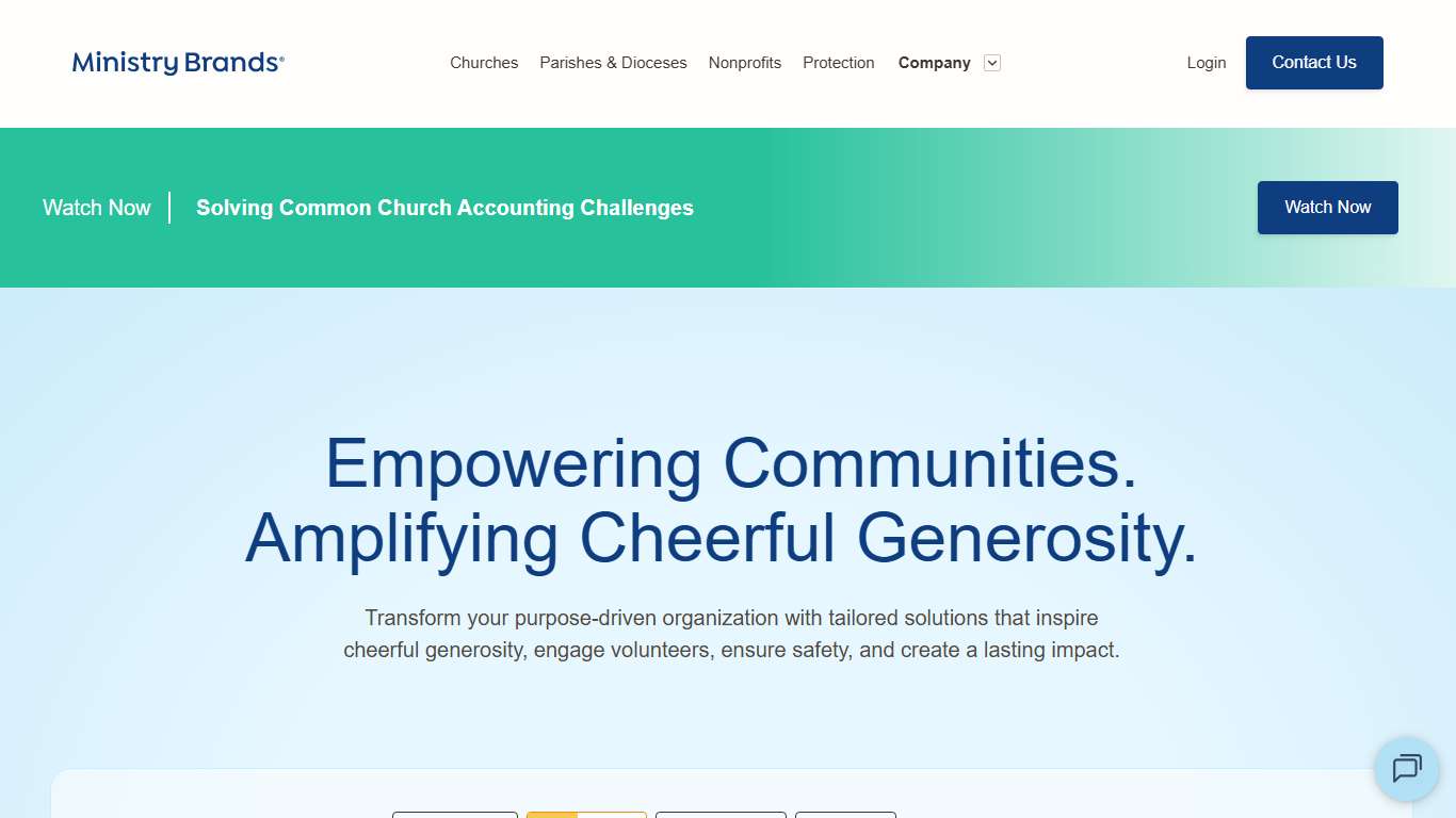 Ministry Brands Church Management Software, Nonprofit Tools & Background Checks